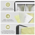 Montemono 2 PCS MERV 14 Synthetic Pocket Air Filter Replacement for 750-ER Air-Tech HP Jet AFS-1000B AFS-1000C, 3 Inner Bag Filter Compatible with JDS 14003 Powermatic 1791082 JET 708733, 24"*12"*12"