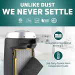 GermGuardian Filter B HEPA Pure Genuine Air Purifier Replacement Filter, Removes 99.97% of Pollutants for AC4825, AC4300, AC4900, AC4825DLX, AC4850, CDAP4500, AP2200, Black/Yellow, FLT4825