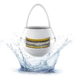 Bath Ball Bathtub Water Filter for Tub with Overflow,2,500 Gallons of Filtration,8 Stages Bath Filter,Remove contaminants,Chlorineand Fluoride,HardWater Softener,BPA Free(Upgrade Version)