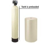 AFWFilters Iron Pro 2 Combination Water Softener Iron Filter Fleck 5600SXT Digital Metered Valve 64,000 Grain - High Flow for Whole House Use - Removes Hardness, Iron, Manganese, Sediment, Rust