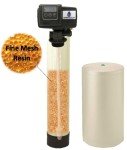 AFWFilters Iron Pro 2 Combination Water Softener Iron Filter Fleck 5600SXT Digital Metered Valve 64,000 Grain - High Flow for Whole House Use - Removes Hardness, Iron, Manganese, Sediment, Rust