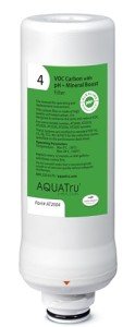 AquaTru - Replacement VOC Filter with ph+ Mineral Boost (Stage 4) for AquaTru Classic, Connect & Under Sink AquaTru Water Purifier