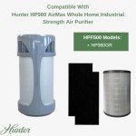 Hunter Fan Company H-HF980-VP Replacement Air Purifier Value Pack for Hunter HP980 HEPA Filter, 3 Piece Set