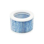 ENVION Therapure TPP100 Triple Action HEPA Type UV-C Air Purifier with 2 Fan Speeds for Small Spaces up to 25 Square Feet, White