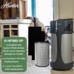 Hunter Fan Company H-HF980-VP Replacement Air Purifier Value Pack for Hunter HP980 HEPA Filter, 3 Piece Set