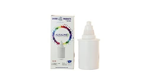 New Wave Enviro Alkaline Plus Filter Replacement Cartridge, Alkaline water with Lead and common contaminant reduction, 64 Gallon Filter Life, Single Pack of 1