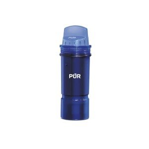 PUR Water Pitcher & Dispenser Replacement Filter 1-Pack, Genuine PUR Filter, 3-in-1 Powerful Filtration for More Chemical & Physical Substance Reduction, Blue (CRF950Z1)