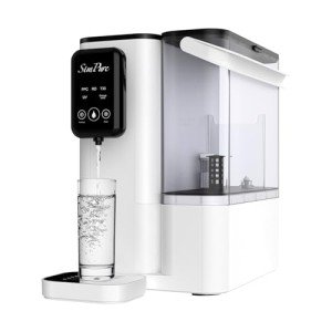 SimPure Y9T 300G Countertop Reverse Osmosis Water Filter, Near 0 TDS Water Purifier, NSF/ANSI 58 Certified 6 Stage RO Water Filtration System with UV Purification, BPA Free, No Installation Required