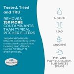 AquaTru Classic Countertop Water Filtration Purification System for PFAS & Other Contaminants with Exclusive Ultra Reverse Osmosis Technology (No Installation Required) | BPA Free (AquaTru Classic)