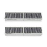 PUREBURG Replacement Filters Compatible with Blueair Cabin P1/P2i/P2iD Car Air Purifier,2-Pack High-efficiency HEPA + Activated Carbon Air Clean Dust VOs