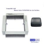 PUREBURG Replacement Filters Compatible with Blueair Cabin P1/P2i/P2iD Car Air Purifier,2-Pack High-efficiency HEPA + Activated Carbon Air Clean Dust VOs