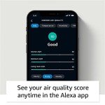 Amazon Smart Air Quality Monitor – Know your air, Works with Alexa
