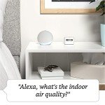 Amazon Smart Air Quality Monitor – Know your air, Works with Alexa