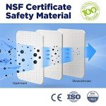 Membrane Solutions 20 Micron Sediment Water Filter Replacement Polypropylene Cartridge 10"x 2.5" for Whole House RO System, Compatible with Aqua-Pure AP110, GE FXUSC, WHKF-GD05, Culligan P5-6 Pack