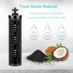 airkitrep Water Filter Replacement for Berkey, Black Purification Elements, Activated Carbon Filters, Compatible with Berkey Gravity Water Filter System, Pack of 2