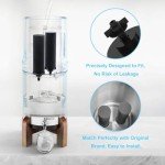 airkitrep Water Filter Replacement for Berkey, Black Purification Elements, Activated Carbon Filters, Compatible with Berkey Gravity Water Filter System, Pack of 2
