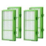 DerBlue 4 pcs True HEPA Filter Compatible with Holmes AER1 Filter, Replacement Parts # HAPF300AH-U4R, HAP242-NUC