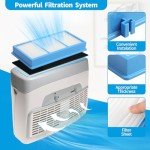 DerBlue 4 pcs True HEPA Filter Compatible with Holmes AER1 Filter, Replacement Parts # HAPF300AH-U4R, HAP242-NUC