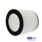 PUREBURG Replacement Filters Compatible with HIMOX H07 Portable desktop Air Purifier,2-Pack H13 HEPA Air Clean Dust VOCs