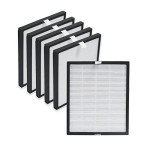 PUREBURG Replacement Filters Compatible with Westinghouse 1804 Portable Air Purifier,6-Pack H13 True HEPA Air Clean Dust