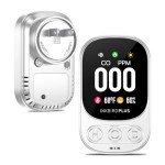 Carbon Monoxide Alarm INKBIRDPLUS HD08 Carbon Monoxide Detector with Alarm, 3-in-1 Gas Quality Monitor CO Temperature Humidity Meter, CO Gas Monitor Home Hotel Trip Camp RV