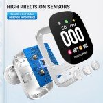 Carbon Monoxide Alarm INKBIRDPLUS HD08 Carbon Monoxide Detector with Alarm, 3-in-1 Gas Quality Monitor CO Temperature Humidity Meter, CO Gas Monitor Home Hotel Trip Camp RV