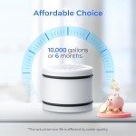 Waterdrop WHR-140 Shower Filter Replacement for Culligan® WHR-140, WSH-C125, ISH-100, HSH-C135, Shower Head Water Filter, with Advanced KDF Filtration Material, Pack of 3