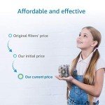 AQUA CREST WHR-140 Shower Filter Replacement Cartridge for Culligan® WHR-140, WSH-C125, ISH-100, HSH-C135, Shower Head Water Filter, with Advanced KDF Filtration Material, Pack of 3