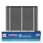 AprilAire 213CBN Replacement Filter for AprilAire Whole House Air Purifiers - MERV 13 with Carbon, Healthy Home Allergy + Odor Reduction, 20x25x4 Air Filter (Pack of 2)