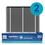 AprilAire 213CBN Replacement Filter for AprilAire Whole House Air Purifiers - MERV 13 with Carbon, Healthy Home Allergy + Odor Reduction, 20x25x4 Air Filter (Pack of 2)