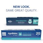 AprilAire 213CBN Replacement Filter for AprilAire Whole House Air Purifiers - MERV 13 with Carbon, Healthy Home Allergy + Odor Reduction, 20x25x4 Air Filter (Pack of 2)