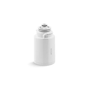 KOHLER R24162-NA Aquifer Shower Filter Replacement for The KOHLER Aquifer Filtered Showerhead, Showerhead Filter for Skin and Hair, One Filter Cartridge