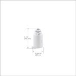 KOHLER R24162-NA Aquifer Shower Filter Replacement for The KOHLER Aquifer Filtered Showerhead, Showerhead Filter for Skin and Hair, One Filter Cartridge