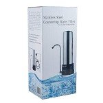 Lake Industries Stainless Steel Countertop Water Purifier Filter (10 Micron Carbon Block)