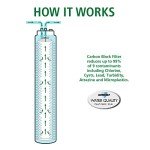 AO Smith Under Sink Water Filter System - Basic Direct Connect Main Faucet Clean Water Filtration - Carbon Block Filter Reduces Up to 99% of 9 Harmful Contaminants - AO-MF