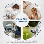 PUREPLUS Coconut Shell Water Filter Cartridge | Activated Carbon Block CTO | Universal Whole House 5 Micron 10 inch Cartridge | Compatible with WFHDC8001, CB-BB-10, EPM, EP-BB, 3Pack