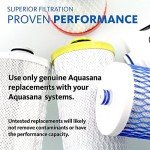 Aquasana Clean Water Machine Replacement Filter Cartridges - Removes Up To 96% of Chlorine & 99% of 77 Contaminants - 2 Count - AQ-CWM-R-D