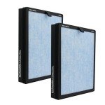 Larayci MK07 Air Filter Replacement HEPA Filter, Compatible with MK07 Air Cleaner Purifier, True HEPA Filter with Activated Carbon Filter,4-in-1 High-Efficient H13 HEPA Air Filter, Pack of 2
