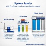 EXPRESS WATER EZRO5 Countertop Reverse Osmosis Water Filtration System, RO, White