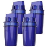 4-Pack Water Filter Replacement for All PUR, PUR Plus Water Pitchers and Dispensers, Replace PPF900Z, NSF Certified, Upgraded Version