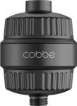 Cobbe HD HEAVY DUTY High Output Shower Filter – 99% REMOVAL Shower Head Filter for Hard Water, Heavy Metals, Chlorine and Harmful Substance, Improve your skin and hair - Black