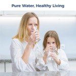 3-Pack Water Filter Replacements for Brita Water Pitchers and Dispensers, NSF 53 Certified to Reduce Chlorine and Bad Taste, BPA free