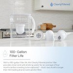 Clearly Filtered Water Pitcher Replacement Filter (Single)