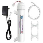 APEC Water Systems UV Ultra Violet Sterilizer Water Filter Kit with 1/4" Quick Connect UG-UVSET-1-4