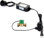 UV Whole House Water Filter Purifier Ultraviolet Light 110V 3/4 inch MNTP with Smart Flow Sensor Switch, 55W, 12 GPM by Bluonics