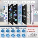 PureDrop RTW5AK-UV Reverse Osmosis Water Filter System with Alkaline Remineralization & UV Filter, 7-Stage RO Water Filter System, Under Sink Water Filtration System Plus Extra 3 Filters, 50 GPD