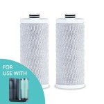 Aquasana New Replacement Filter Cartridge for Countertop Water Filter Dispenser System, Clean Water Machine - 2 Pack