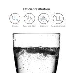 Fisher & Paykel 847200 Refrigerator Water Filter - Certified to Remove Chemicals and Contaminants from Water - Water Filter Improves Water Quality and Taste - Pack of 1