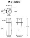 Whirlpool WHELJ1 Central Water Filtration System, White