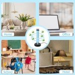 coospider-repta 38W UV Light, Portable Ultraviolet Light with 3-Gear Timer and Remote Control, 110V UV Light, 99.99% UVC Cleaning Lamp for Home, Office, Hotel, School